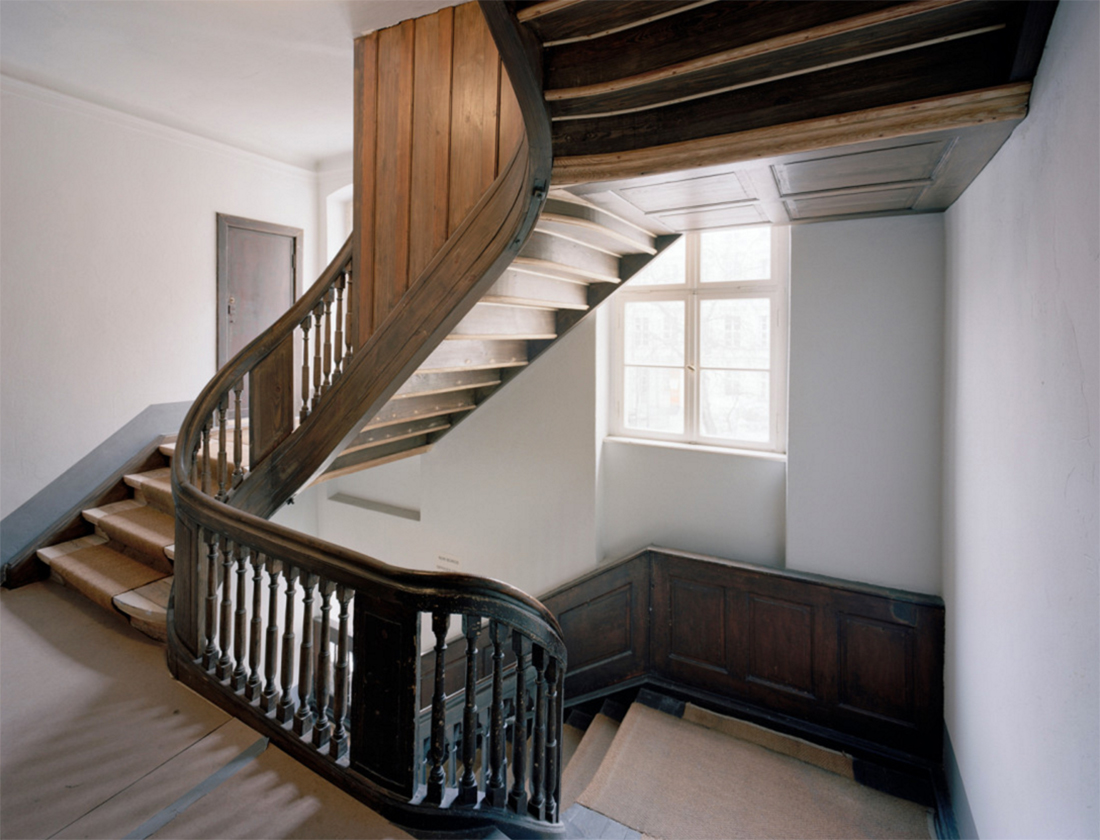 Restaurierung einer Treppenanlage von 1794 von Aufleiter 