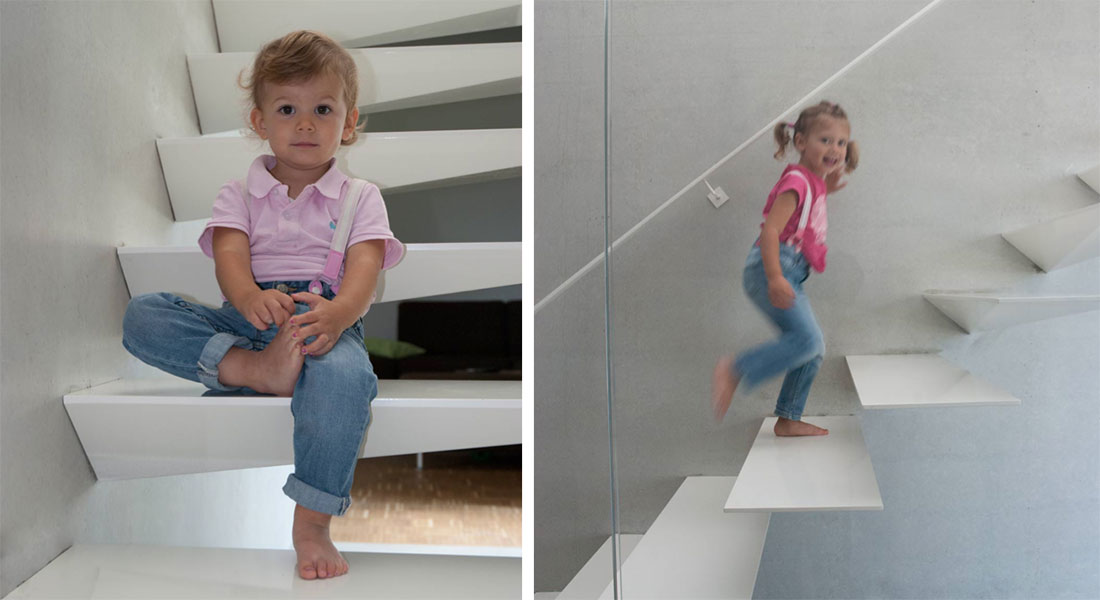 Moderne Design- Kragarmtreppe von Wunsch - Treppen